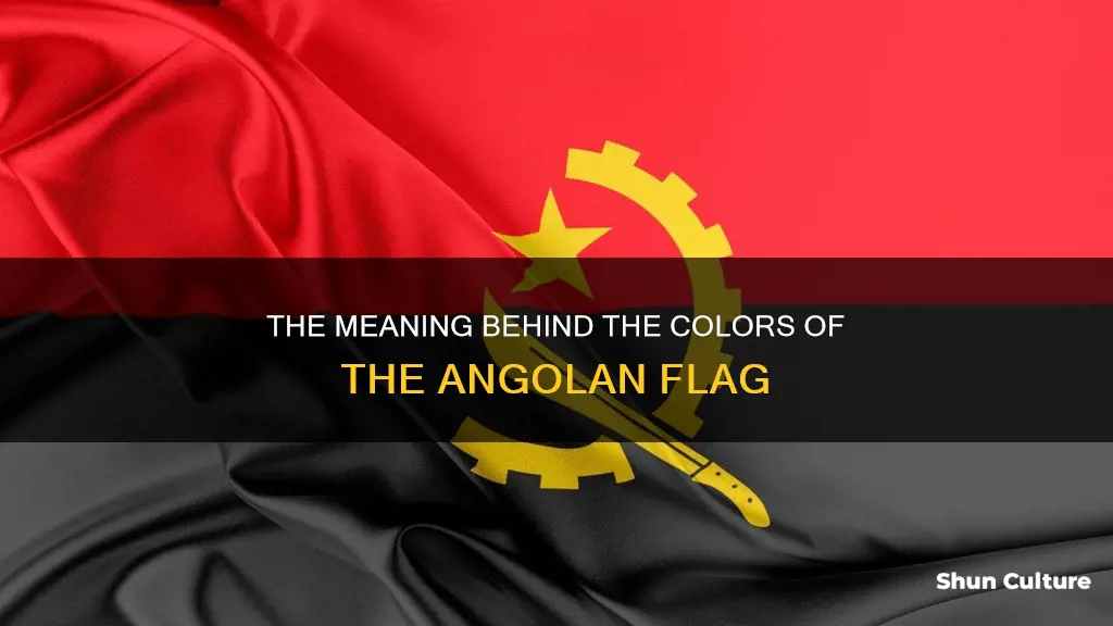 what do the colors on the angolan flag represent