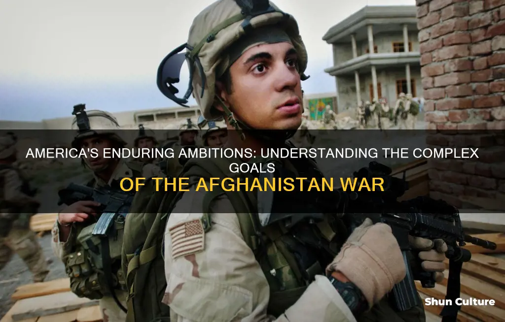 what do the us want out of the afghanistan war