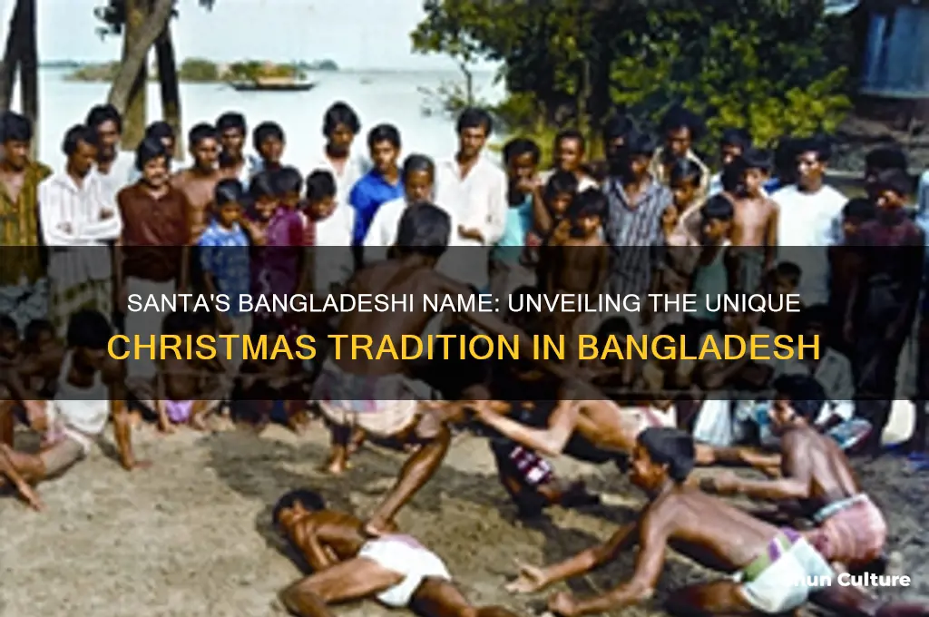 what do they call santa in bangladesh