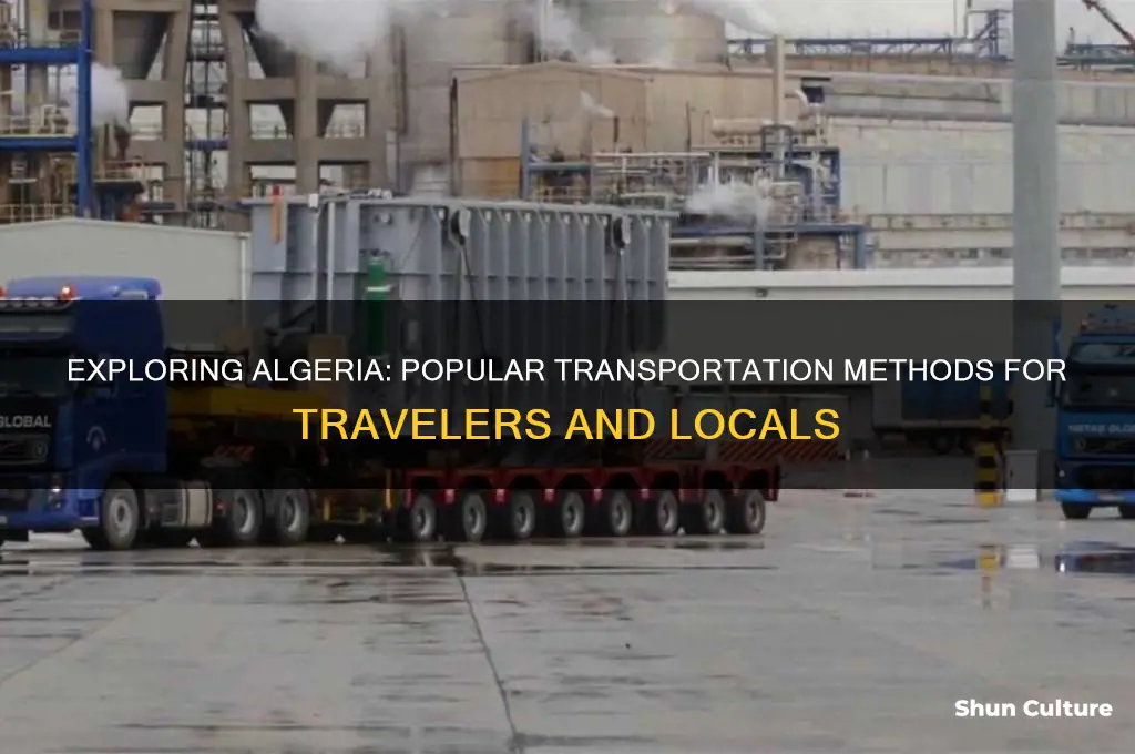 what do they use to travel in algeria