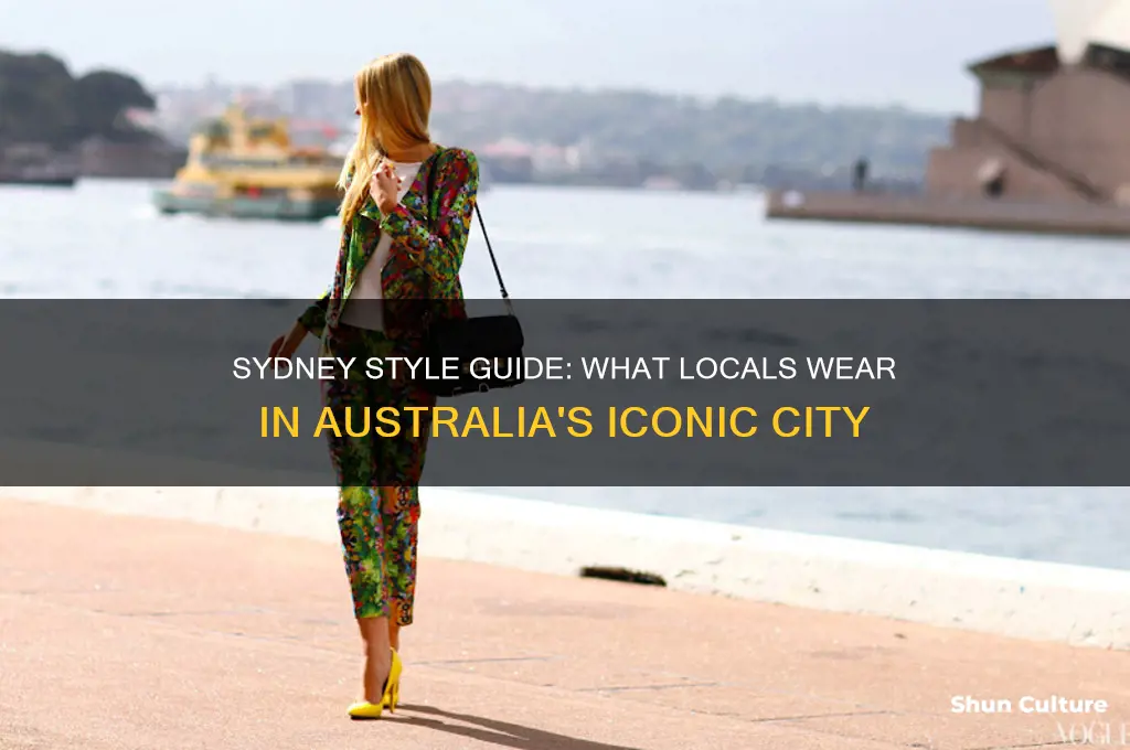 what do they wear in sydney australia