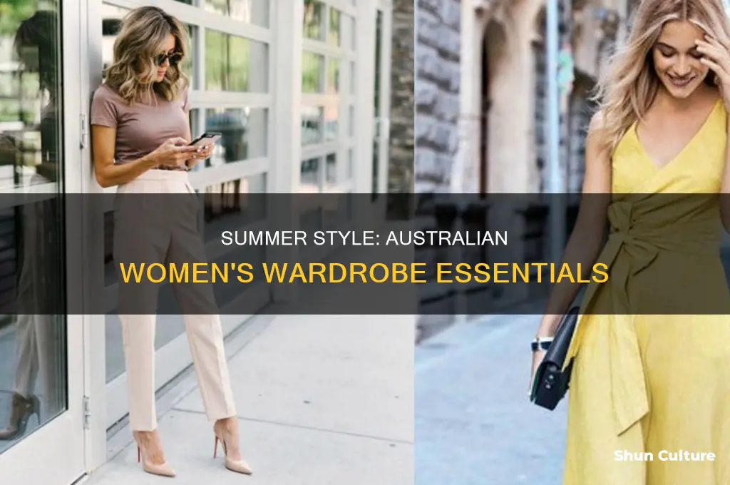 what do women dress like in summer australia