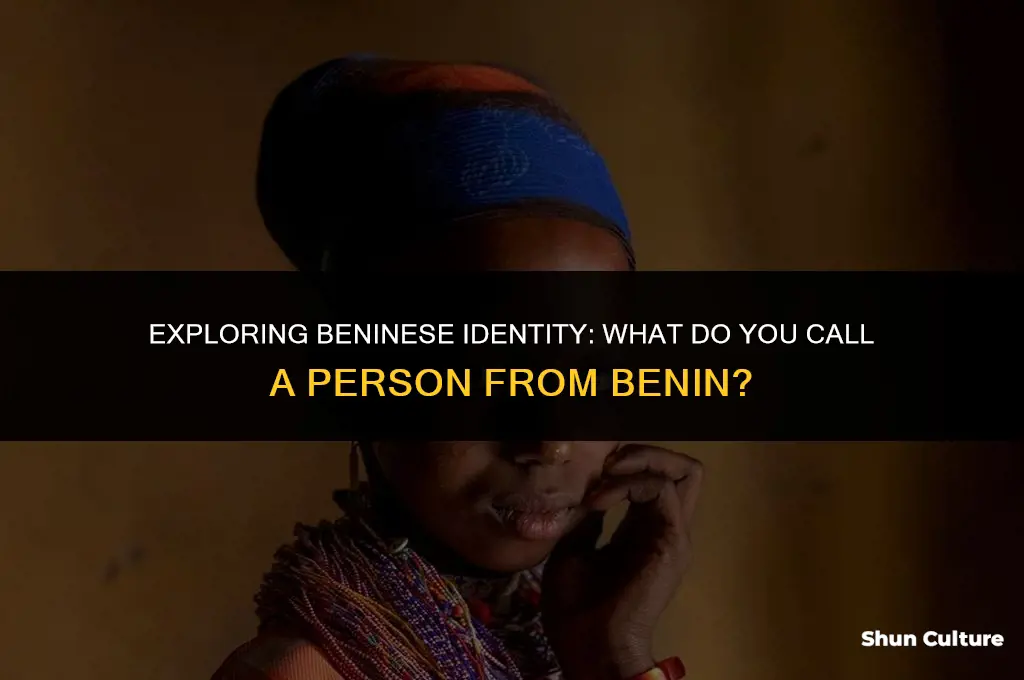 what do you call a personf rom benin