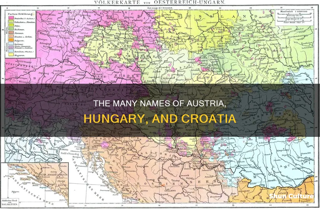 what do you call the area austria hungary and croatia