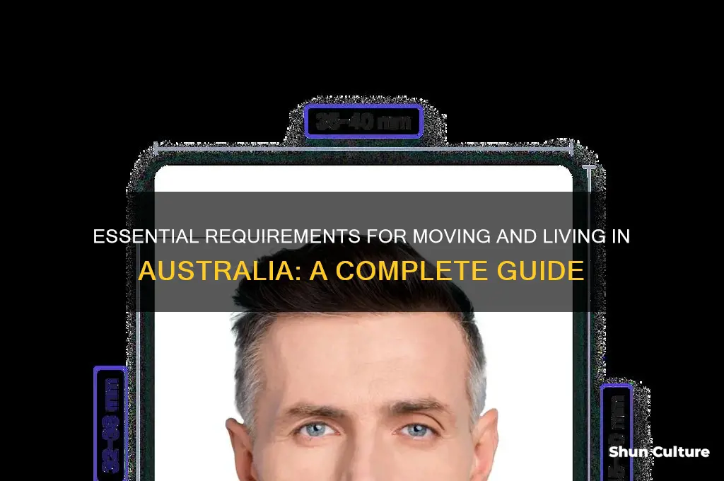 what do you need to apply to live in australia