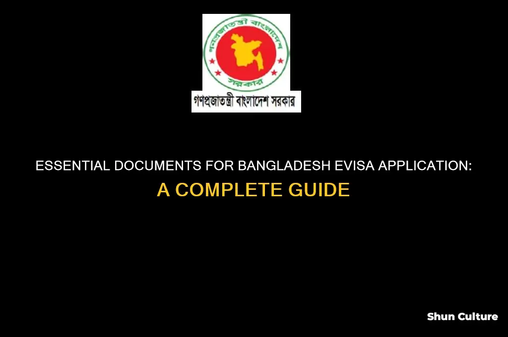 what documents do I need bangladesh evisa