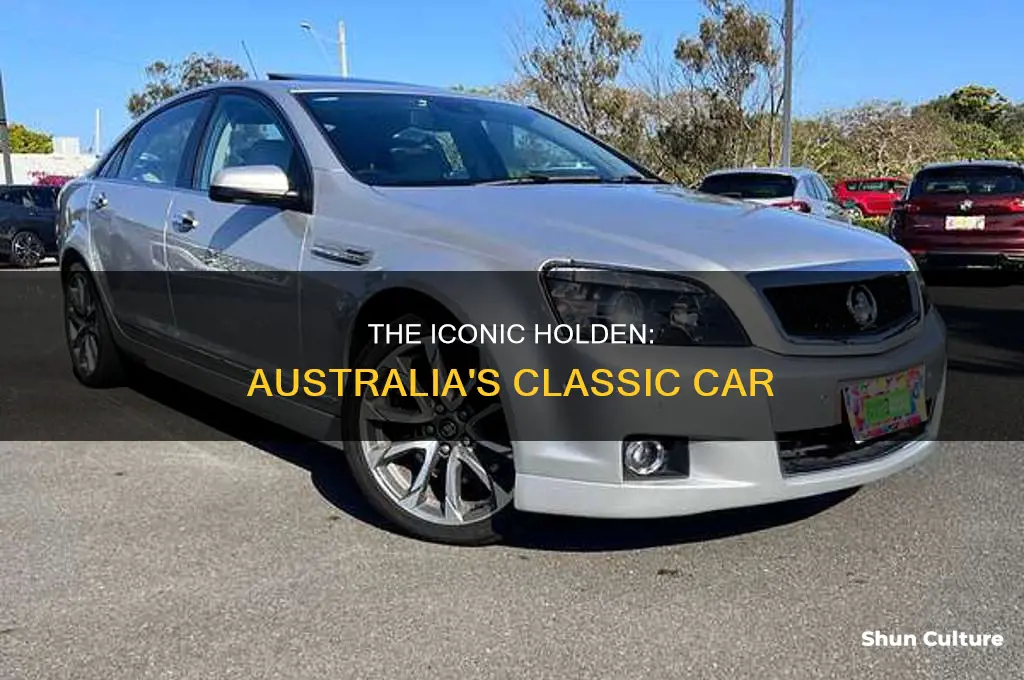 what does a holden from australia look like