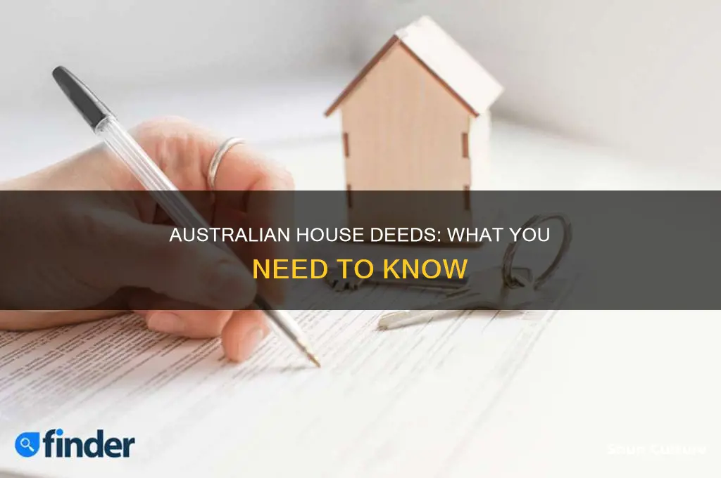 what does a house deed look like in australia
