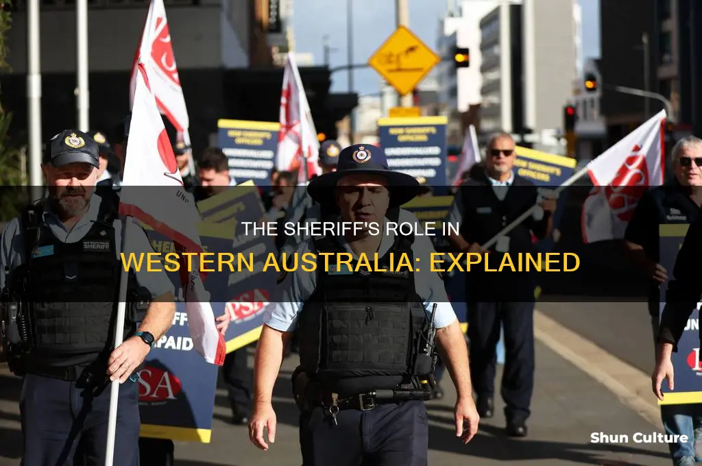 what does a sheriff do in western australia