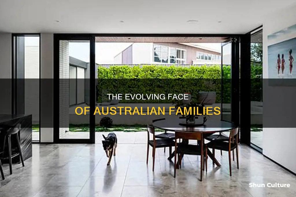 what does a typical australian family look like