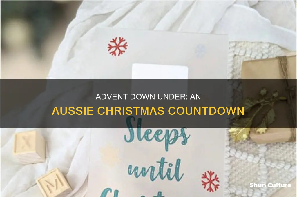 what does advent look like in australia
