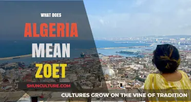 Understanding Algeria's Meaning: Unraveling the Mystery Behind 'Zoet' Connections