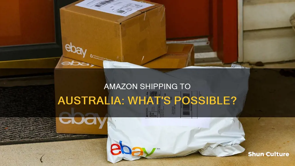 what does amazon ship to australia