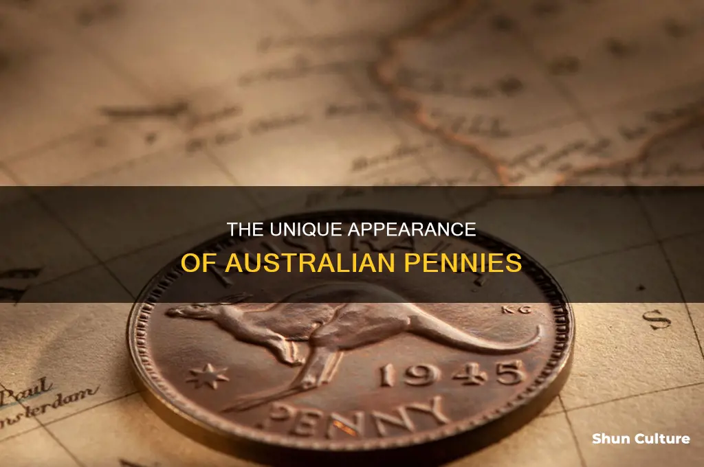 what does an australian penny look like