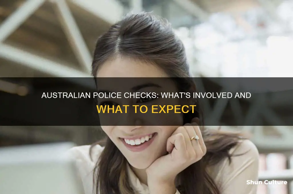 what does an australian police check look like