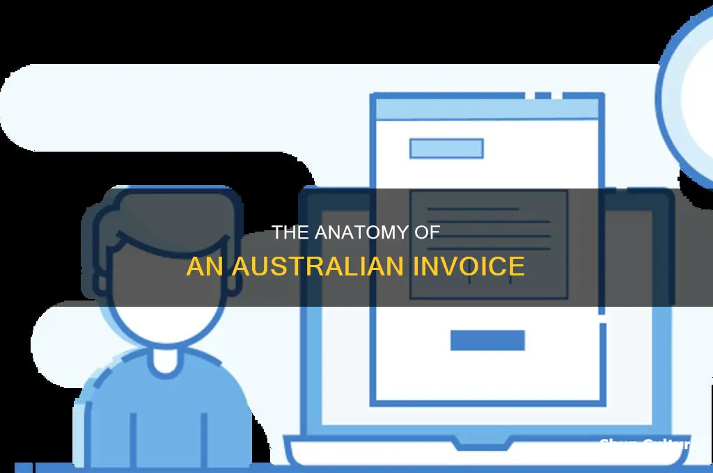 what does an invoice look like in australia