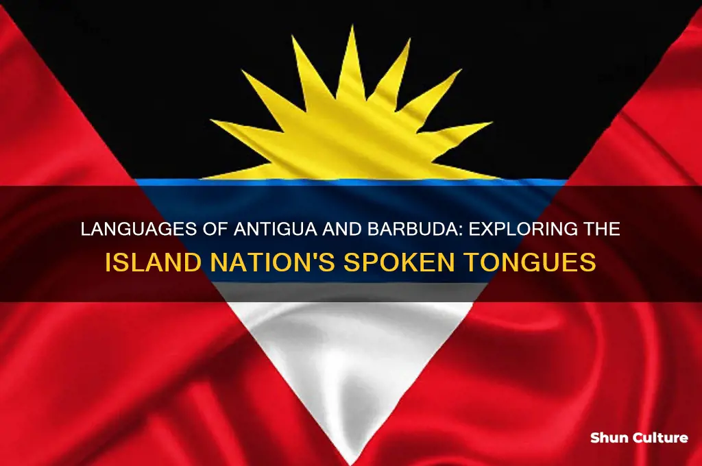 what does antigua and barbuda speak