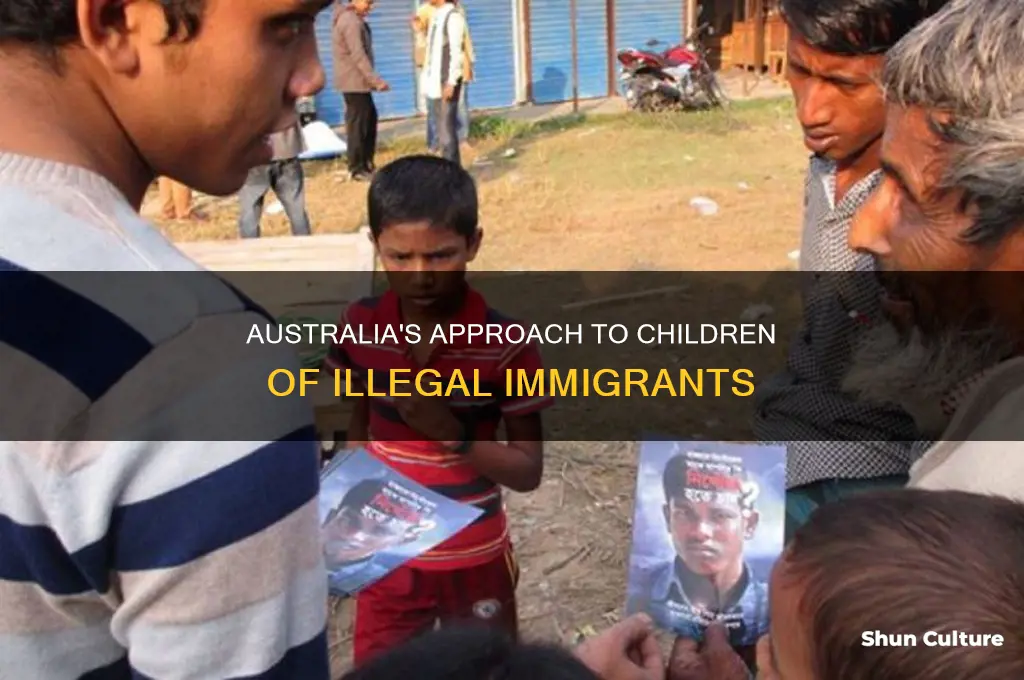 what does australia do with children born from illegal immigrants