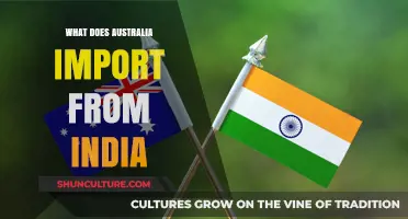 Indian Imports: What Australia Sources from India