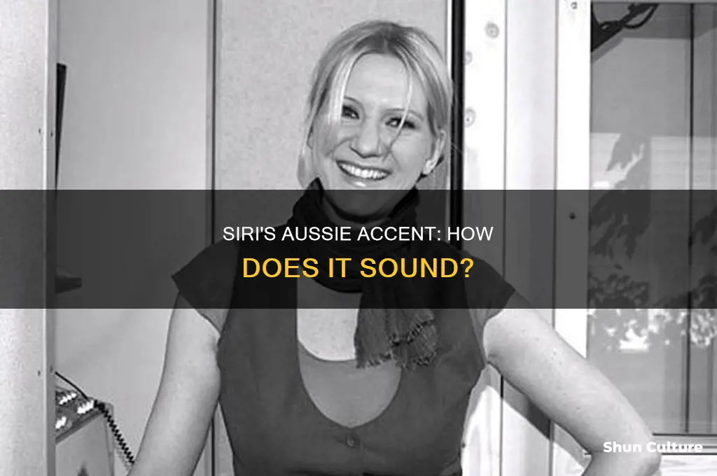 what does australian siri sound like