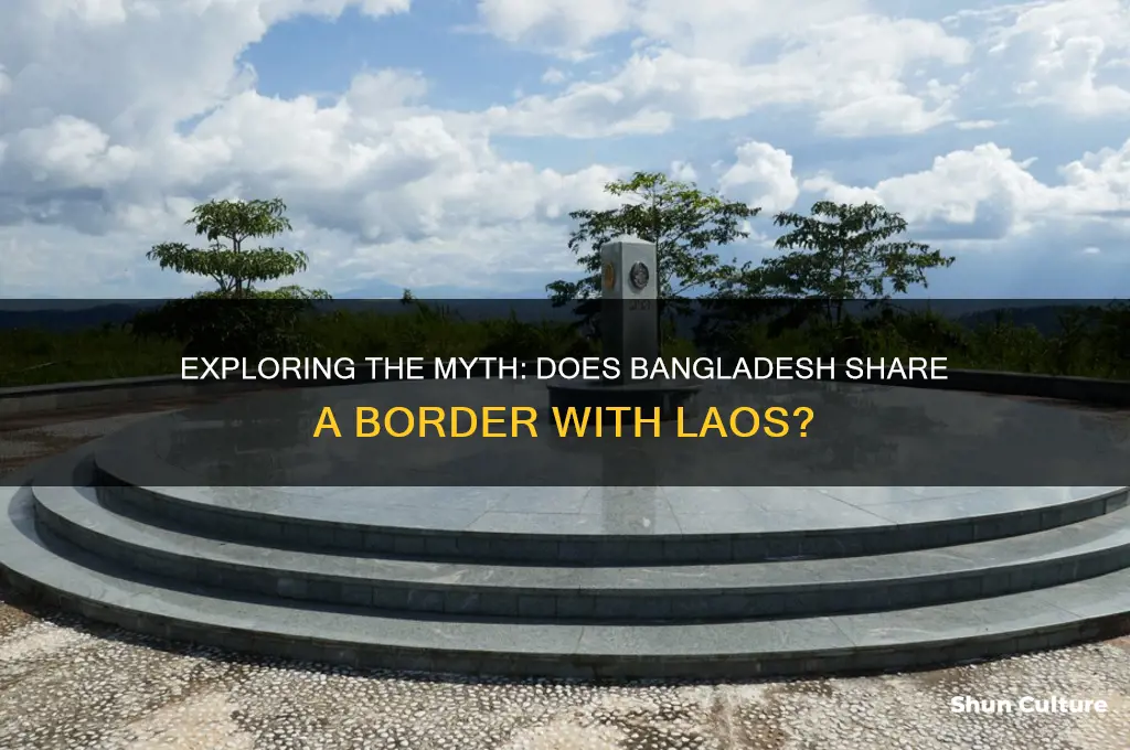 what does bangladesh border loas