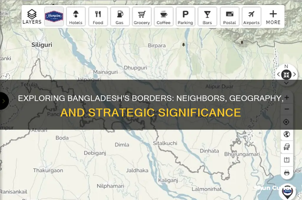 what does bangladesh border