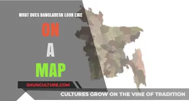 Exploring Bangladesh's Unique Shape and Geography on the World Map