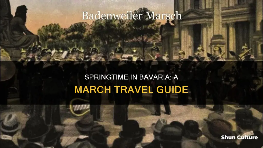 what does bavaria look like in march