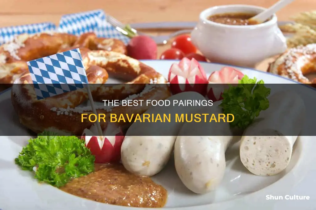 what does bavarian mustard go with