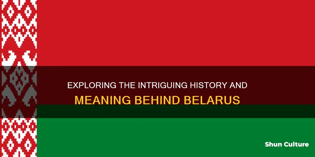 what does belarus mean