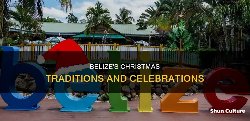 what does belize do for christmas