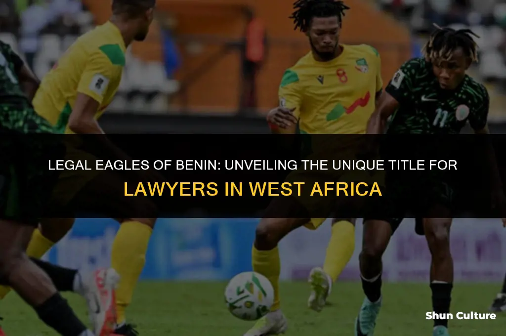 what does benin call their lawyers