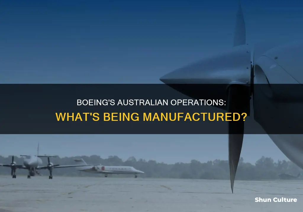 what does boeing make in australia
