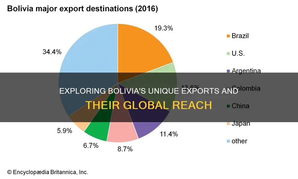 what does bolivia sell