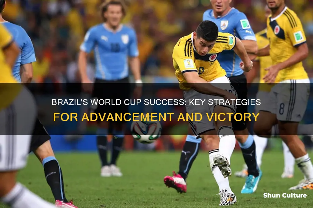 what does brazil need to advance world cup