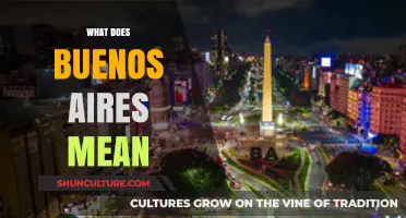 Unveiling the Meaning of Buenos Aires: A Cultural Journey