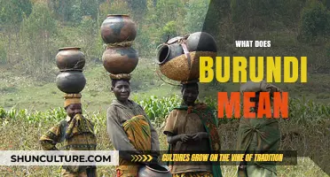 Unveiling the Rich Meaning Behind 'Burundi': A Cultural Exploration