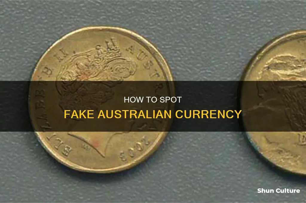 what does fake australian money look like