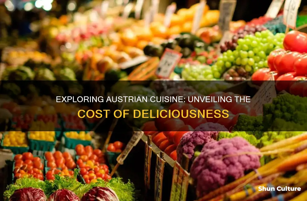 what does food cost in austria