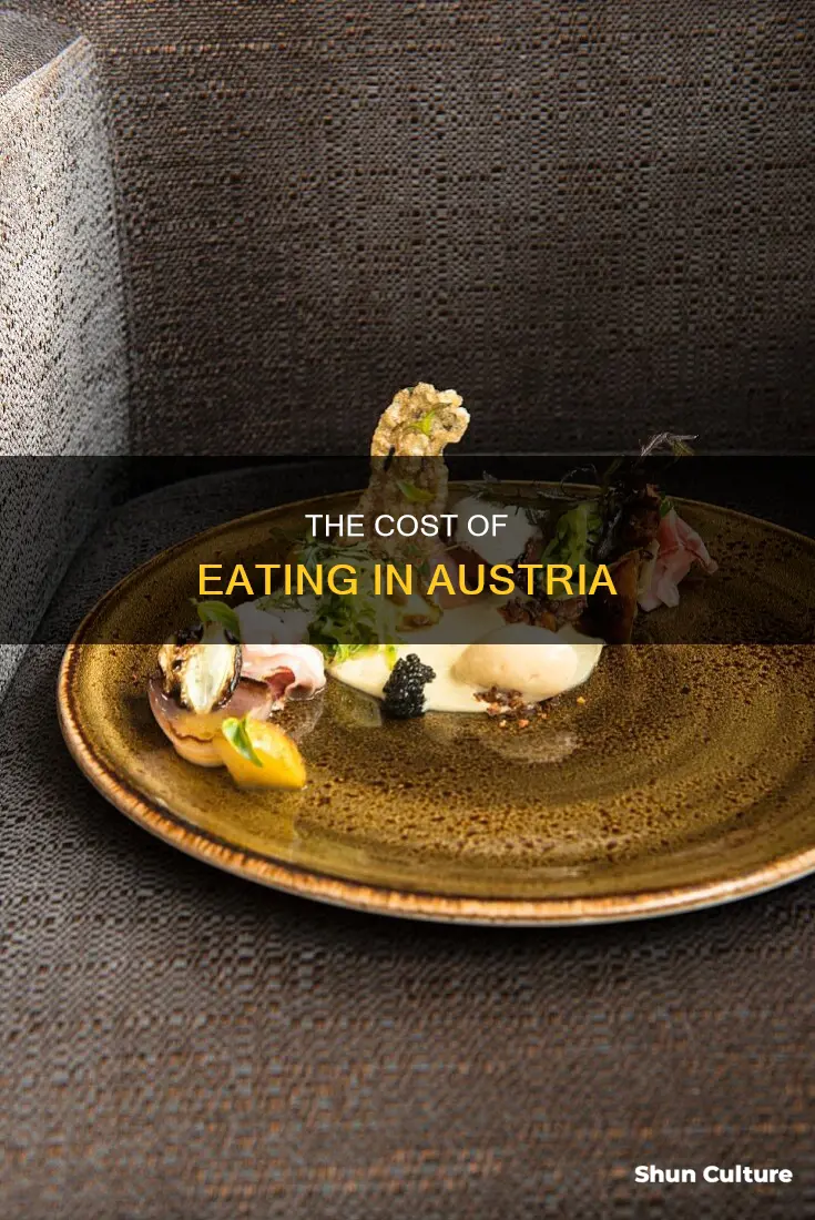 what does food cost in austria