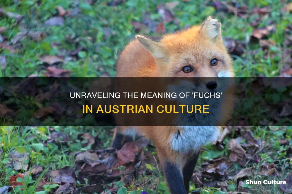 what does fuchs mean in austrian