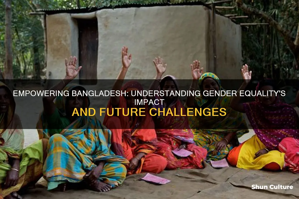 what does gender equality mean for bangladesh