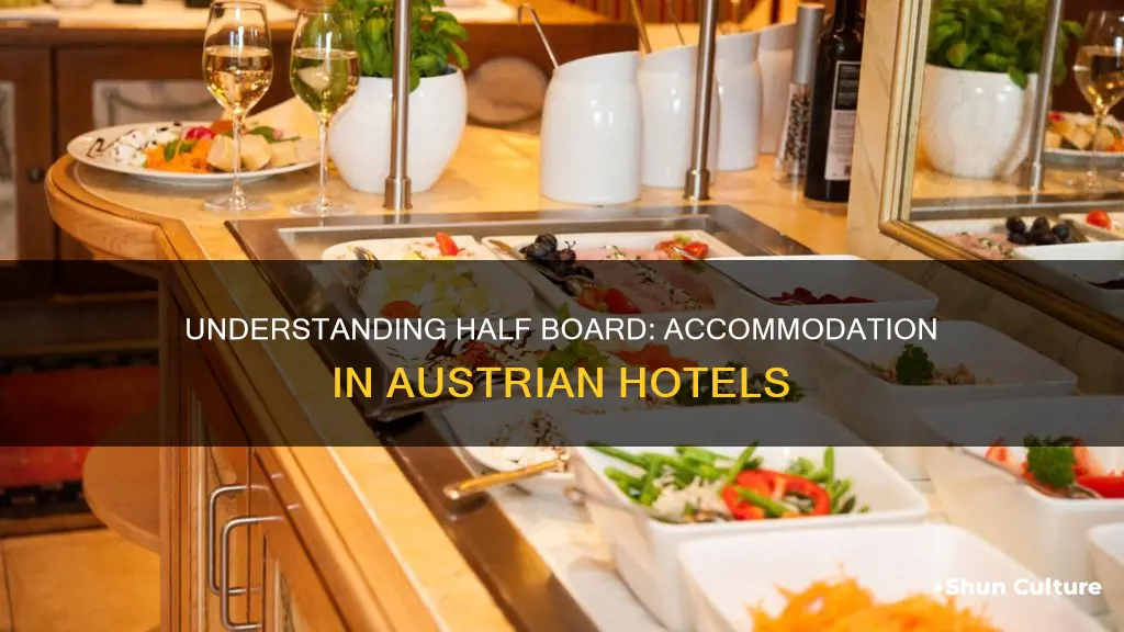 what does half board mean in austria