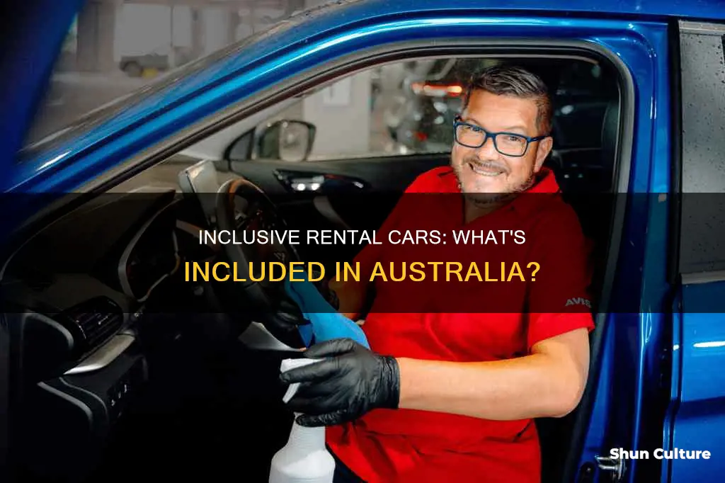 what does inclusive mean on an australia rental car