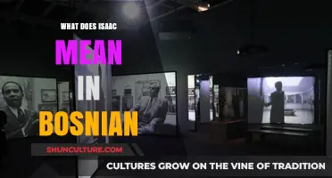 Isaac's Meaning in Bosnian: Unveiling the Name's Cultural Significance