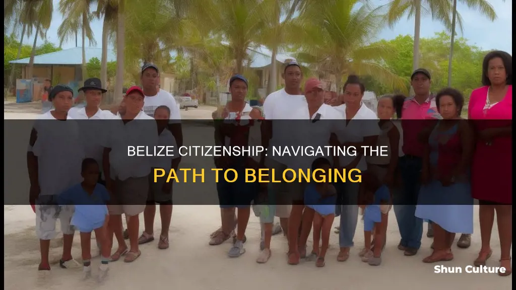 what does it take to get belize citizenship