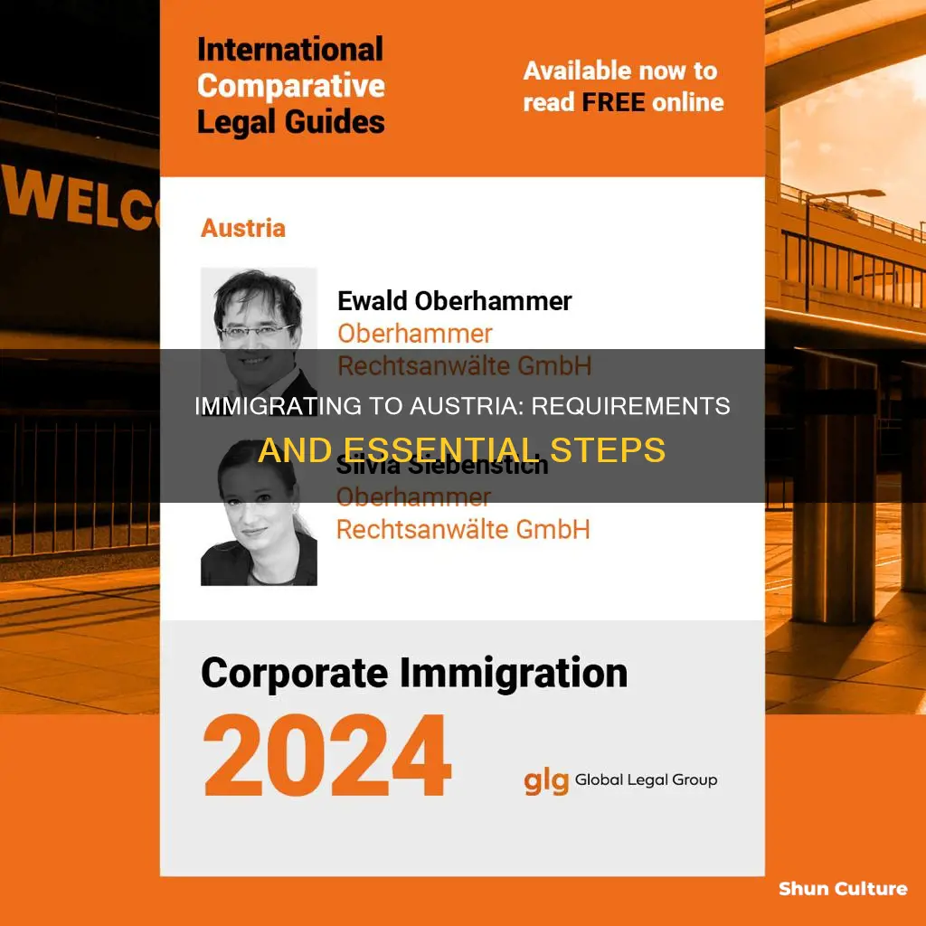 what does it take to immigrate to austria