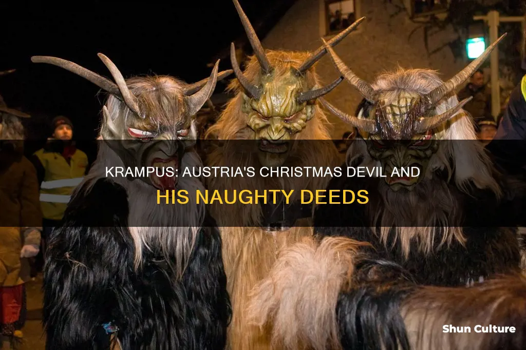 what does krampus do in austria