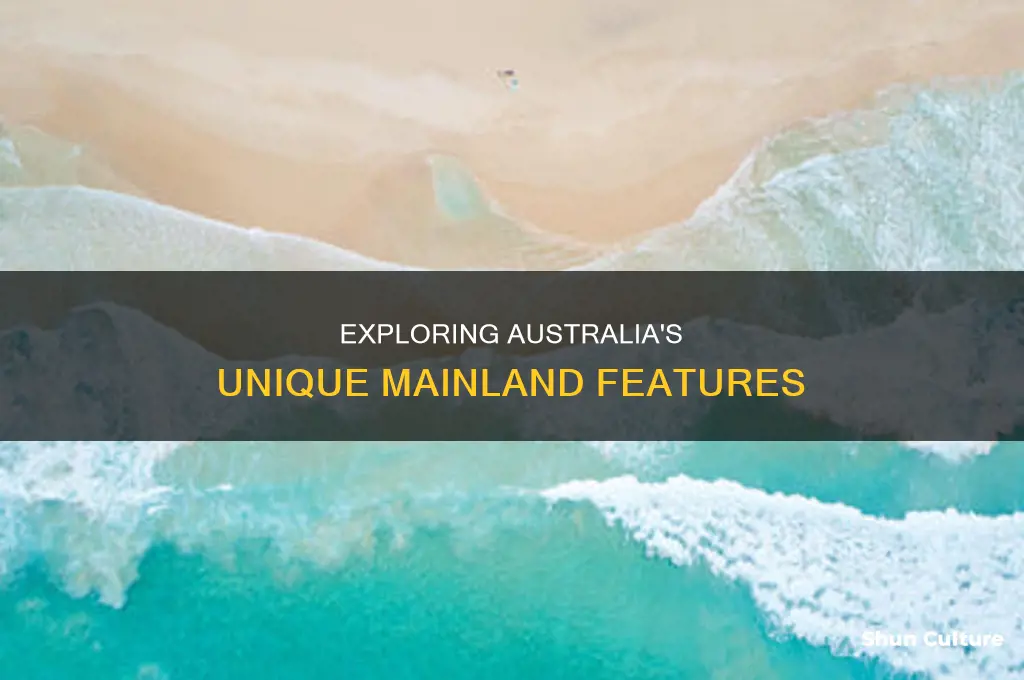what does mainland australia look like