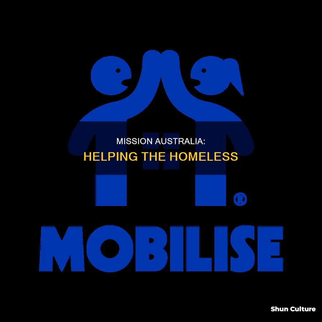 what does mission australia do to help homeless people